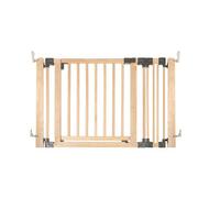 Safetots Wooden Multi Panel Room Divider, Up To 116Cm, Natural Wood, 76Cm Tall, Flexible Room Divider For Baby And Toddler