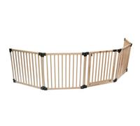 Safetots Wooden Multi Use Safety Barrier, Up To 416Cm, Natural Wood, 76Cm High