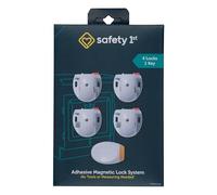 Safety 1st Adhesive Magnetic Lock System, 4 Locks and 1 Key