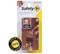 Safety 1st Dorel Juvenile 48392 10 Pack Spring N Release Latches