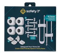 Safety 1St Home Safeguarding and Childproofing Set (80 Pcs), White