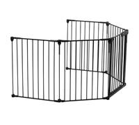 Safety 1st Modular 5 Panel Baby Gate, 64-296 cm, One-Hand Opening, Black