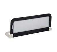 Safety 1st Portable Bed Rail, 106 x 42cm,Foldable Bed Guard for Toddler Bed, 18 Months - 5 Years, Portable Travel Bed Guard, Mesh Fabric, Easy to Install, Automatic Lock, Easy to Transport, Dark Grey