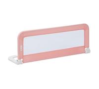 Safety 1st Portable Bed Rail, Foldable Bed Guard for Toddler Bed, 18 Months - 5 Years, Portable Travel Bed Guard, Mesh Fabric, Easy to Install, Automatic Lock, Easy to Transport, Pink