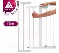 Safety 1st Pressure Fit Gate Extension│Kids Safety Extension Door Kit│14cm│White