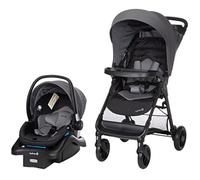 Safety 1st Smooth Ride Travel System Stroller and Car Seat OnBoard 35 LT - Efficient Infant Car Seat Stroller and Infant Car Seat and Stroller Combo, Monument