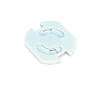 Safety 1st Socket Protection, Child Safety Lock for Babies and Children, EU Socket Protection, Rotating Socket Safety, Pack of 8, White