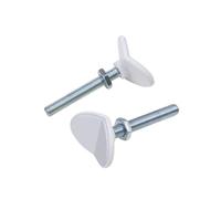 Safety 1st Y Spindle Brackets, Pack of 2, White | Adapter for Safety 1st SecureTech Metal, Easy Close Metal and Auto Close Gates, Compatible with Gate Extensions