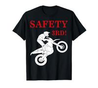 Safety 3rd Motocross Dirt Bike Safety Third Enduro Value Graphic T-Shirt