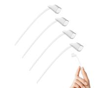 Safety Attachment for Hearing Equipment | Compatible with Hearing Protection Accessories 85dB | 4 Safety Clips Comfort Optimal Hearing Protection - Young Women Men Adults