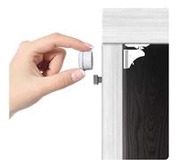 Safety Baby Magnetic Cabinet Locks - No Tools Needed (8 Locks + 2 Keys)