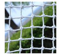 Safety Balcony Netting 5/10cm Mesh Nylon Fall Prevention Net for Stairs Clothing Stores Playgrounds Gardens - 5x6m (16x20ft) Color: 5cm Mesh