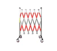 safety barriers Traffic Barriers Expandable Barricade Retractable Safety Barrier Gate Folding Portable, for Playground Park(1.2 * 2.5m)