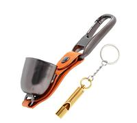 Safety Bell for Hiking - Bear Alert Portable and Powerful Quick Release Strap | Dog Friendly Outdoor Gear for Camping, Fishing, Cycling, Climbing, Camping