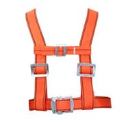 Safety Belt - 0.98 Inch Nylon Polyester | Alloy Steel Heavy Duty - Shatterproof 0.6 Load 100 kg for Power Construction Fire Brigade Rescue Exterior Wall Cleaning