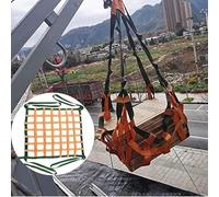 Safety Belt,Cargo Net,Cargo Lifting Net Heavy Loads - Pallet Cargo Net for Safe Lifting and Hanging - Sling Lifting Net for Heavy Duty Use - Industrial Strength Sling Net