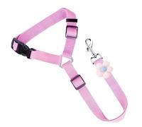 Safety Belt for Dogs - Adjustable Robust Safety Equipment for Pets - Safety Belt Back Seat Lead, for Small Medium Large Kittens Puppies Travel Car Travel Commuting Driving