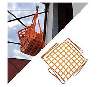 Safety Belt,Heavy Duty Cargo Lifting Net 2x2m - 15cm Mesh, 3 Ton Capacity, Durable Straps for Ship Loading/Unloading, Reliable Freight Transport, Strong Docking Equipment, Heavy Lifting Solu
