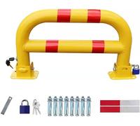 Safety Bollard Parking Barrier ， U-Shaped Ground Lock for Anti-Theft Security - Parking Pile Stopper Road Stakes,