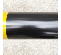 Safety Bollard Post for Parking Lots and Highways, Galvanised Steel for Durability and Traffic Control