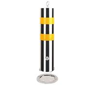 Safety Bollards for Vehicles, Removable Stainless Steel Posts for Traffic Control and Driveway Barriers