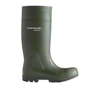 Dunlop Purofort Full Safety Wellies S5 CI SRC Dark Green UK 8 Steel Toe