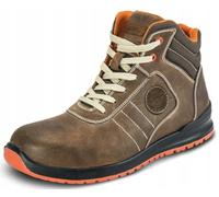 Safety boots, work shoes DEDRA BH9T4VK-37 Crazy Horse, size 37, cat. S3 SRC, with composite toe cap and polymer midsole.