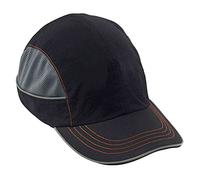 Safety Bump Cap, Baseball Hat Style, Comfortable Head Protection, Long Brim, Extra Large Skullerz 8950XL,Black