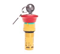 XB7NS9444 Switch: Safety switch with key 22mm rod.Pos: 2 SCHNEIDER