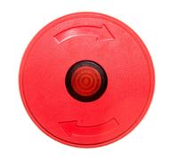 Safety button drive red by turning with LPCBL6644 backlight