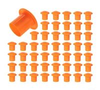 Safety Cap End, 100 Protection Mushroom Building Construction Installation Sites Safety Supplies for Sizes 10M to 25M