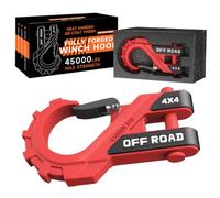 Safety Chain Hooks - Steel Car Tow Hook Tow Cluster Hooks,Versatile Trailer Clevis Clevis Grab Hook for Car Truck SUV