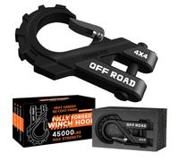 Safety Chain Hooks,Trailer Chain Hooks High Strength Tow Cluster - Sturdy Clevis Grab Hook Winch Tow Clevis Slip Hook for Most Vehicles