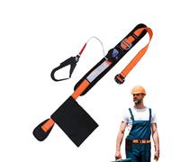 Safety Climbing Belt, Anti-Fall Protection Belt for Climbing and Rescue, Industrial Safety Band, Construction Harness for Ladder, Engineering, Moisture Lining, Rappelling, Fire Equipment