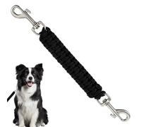 Safety Clip for Dog Collars - Hand Double End, Safety Strap for Small Medium Puppies, Walks, Gardens, Parks