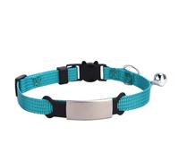 Safety Collar for Cats with Predetermined Breaking Point, 8 Different Colour Variations, Adjustable Design, Practical Accessory for Everyday Use, Robust Workmanship, Clean, Compatible with (B, One