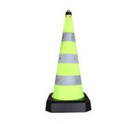 safety cone 27.5Inch 5Pack Traffic Collapsible Cones with Warning Light Beads for Parking Lots Construction Site Highway