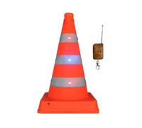 safety cone Extendable Road Traffic Cones 5Pcs with Remote-controlled Light Beads for Car Parks Driving Practice Highway