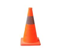 safety cone Foldable Traffic Cones with Reflective Collars for Car Parks Driving Practice 5Pack Highway(Medium)