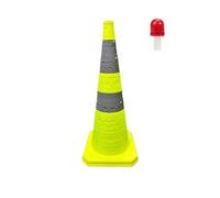 safety cone Portable Collapsible Traffic Cones 5Pack with Warning Light for Road Safety Driving Practice Highway