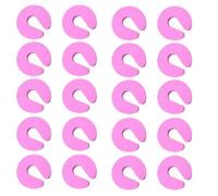 Safety Door Guard，Soft Door Finger Guards Foam Door Stopper Prevent Finger Pinch Injuries, Slamming Door, and Child or Pet from Getting Locked in Room Pink 20PCS