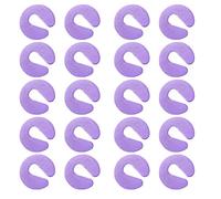 Safety Door Guard，Soft Door Finger Guards Foam Door Stopper Prevent Finger Pinch Injuries, Slamming Door, and Child or Pet from Getting Locked in Room Purple 20PCS