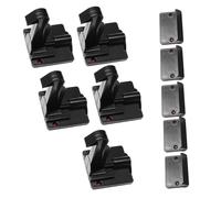 Safety Drawer Locks For Kids - Child Proof Drawer Locks, 5-Piece Invisible Universal Adhesive Latch, Cupboard Latch Locks For Kids | For Home, Pantry,