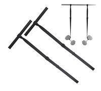 Safety Dumbbell Hooks - 2 Pieces Adjustable Training Straps | High Strength Rack | Ideal for Bench Press, Exercises with, Fitness and Training