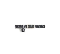 Safety Elastic Cat Collar Softweave Black (Pack of 3)