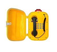 Safety Emergency Phone, Explosion-proof Telephone with Sound Light Alarm, IP Network Connection Function, Speed dial Function, Connected External Loudspeaker, for Power Plant, Gas Station Etc