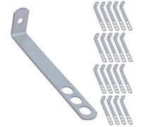 Safety End Frame Cramp Wall Tie 35mm x 150mm Galv Steel Fixing Fastener 20pc