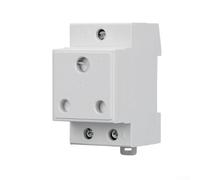 Safety Enhanced DIN Rail Socket Featuring Reliable Contact for Consistent Device Power Supply (ZA)