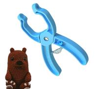 Safety Eye Installation Pliers Tool for Crochet and Doll Making - Quick and Easy Attachment for Stuffed Dolls