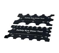 Safety Eye Sizer for Crochet | Measure Tools for Stuffed Animals Eyes | Measures 4mm to 32mm Supplies for Beginners Doll Toy Making Hobby Crafting Stuffed Animal Crafting
